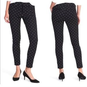 Old Navy | Black and white polka dot pixie pants
